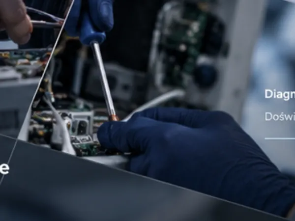 Naprawa płyty elektroniki urządzenia medycznego